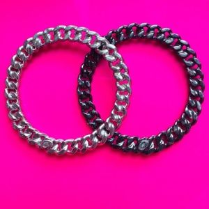 Rare Giles & Brother Chain Bangles (Set)